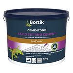 Bostik Cementone Rapid Setting Cement, For Interior & Exterior Use, Waterproof, Colour: Grey, 10kg