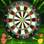 ToyMagic Magnetic 34cm Dart Board Game|Magnetic Dart Board with 6 Darts|Indoor Outdoor Games for Family & Friends|Safe Dart Game Set for All Ages 5 6 7 8 9 10 11 12 Yrs Old Kids and Adults|Best Gift