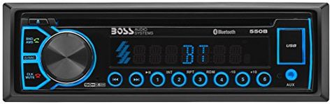 Boss Audio Elite 550B 1-DIN Car Stereo In-Dash CD MP3 Receiver w/Bluetooth