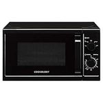 Cookology CMAFS20LBK Freestanding 800W Microwave, 20 Litre Capacity with 25cm Turntable, Features 5 Cooking Power Levels, Quick Defrost Setting and Dial Timer - in Black