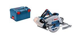 Bosch Professional BITURBO GKS 18V-68 GC cordless hand-held circular saw (2500-5000 min-1 no-load speed, compatible with guide rails, excluding batteries and charger, in L-BOXX 238)