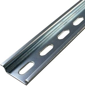 ASI PR005-1M Steel Slotted Din Rail (Pack of 10)