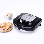 Wonderchef Ultima Sandwich Maker | 800 Watt | LED indicator| Non-stick Coated Plates | Easy to Clean | 2 Years Warranty