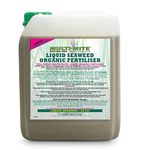 Multi-Mite 10 Ltr Liquid Seaweed – 100% Natural & Organic Concentrate Cold Pressed Plant Feed & Soil Fertiliser, Trees Lawn Veg & House Plants Root or Foliar Feeding