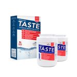 Clear Choice Taste Filter Replacement for GE MWF GWF Filter Compatible with WF287 EFF-6013A FMG-1 FMG1 Refrigerator Water Filter, NSF/ANSI 42, Box of 2, Made in the USA
