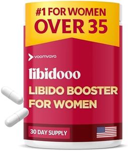VoomVaya Libidooo - Libido Booster for Women Over 35 | Female Libido Booster to Support Mood, Energy & Confidence – 3rd Party Tested - 60 Capsules