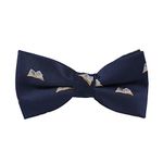 AUSCUFFLINKS Book Worm Novelist Bow Tie | Reader Novel Lover Bowties for Men | Writer | Present for Work Colleague | Bday Prezzie for Guys (Book Bow Tie), Book Bow Tie, Skinny