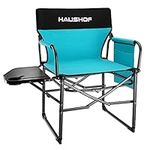 HAUSHOF Camping Chair with Side Tab