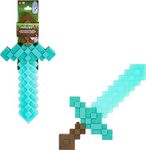 Mattel Minecraft Toys, Enchanted Diamond Sword with Lights & Sounds, Role-Play Toy for Kids