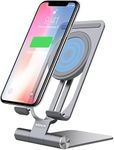 Nillkin Wireless Charger, Fast Charger Stand or Charging Pad, for Samsung Galaxy S24 S23 S22 S21 Ultra/FE, for iPhone 15 14 13 12 11 Plus/Pro/Pro Max, For Xiaomi12/13/14/pro-Gray