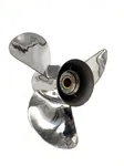 13 1/4 x 17 Stainless Steel Outboard Propeller for Yamaha Engines 60-115 HP Reference 6E5-45945-01-EL, 15 Tooth