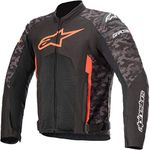 Alpinestars T-GP Plus R Air V3 Mens Textile Motorcycle Jacket Black Camo/Red LG