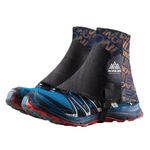 TRIWONDER Reflective Trail Gaiters Running Gaiters Low Ankle Gators with UV Protection for Men Women (Orange)