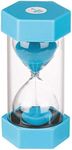 Dream HorseX Hourglass, Double Protection, Sand Timers, Time Management Assistant, Creative Gift, Living Room Office Decoration (1 minute, blue)