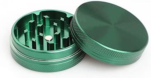 HOMVIDA Spice Grinder Crasher 2 Inch Portable Size with Magnetic Lid - Green