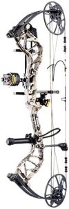 Bear Legit Maxx Ready to Hunt Compound Archery Bow, 70lb. Draw Weight, Right Hand, Veil Whitetail/Black