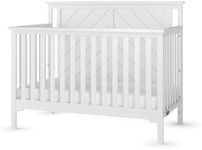 Child Craft Hampton Flat Top Convertible Crib (Matte White)