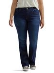 Lee Women's Plus Size Ultra Lux Comfort with Flex Motion Bootcut Jean, Main Thrill, 18 Plus