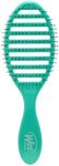 Wet Brush Speed Dry Hair Brush, Amazon Exclusive Aqua - Vented Design & Soft HeatFlex Bristles Are Blow Dry Safe - Ergonomic Handle Manages Tangle & Uncontrollable Hair - Pain-Free Hair Accessories