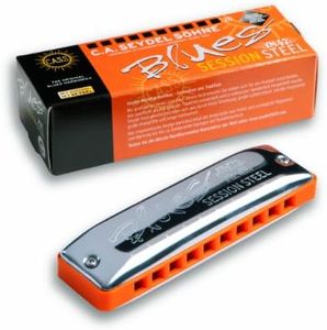 Seydel Harmonica (Blues SESSION Steel Db)