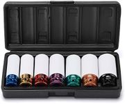 Mayouko 7PCS 1/2 Inch Drive Lug Nut