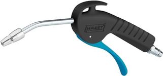 Hazet 9040P-4 Air Blow Gun with Venturi Nozzle and Bent Pipe, 100 mm