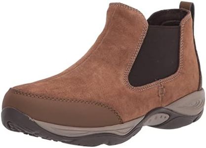 Easy Spirit Women's Exceed Ankle Boot, Brown 200, 6.5