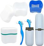 Denture Case Kit, 2 Denture Bath Cu