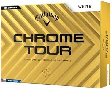 Callaway Golf Chrome Tour Golf Balls (White)
