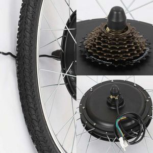 48V 1000W Rear Wheel Electric Bike Conversion Kit