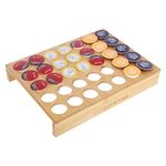 Vencer BamBoo K Cup Holder Organizer for Drawer or Countertop Coffee Pod Holder 35 Coffee Capsules,Office and Kitchen K Cup Storage Coffee Station,VTO-021