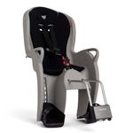 Hamax Kiss Medium Child Bike Seat – Safe, Comfortable Design, 5-Point Harness, Adjustable Footrests, Easy-to-Mount, Shock-Absorbing Features, Suitable for Children 9 Months to 22kg