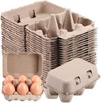 Half Dozen Egg Cartons 50 Pack, Bla