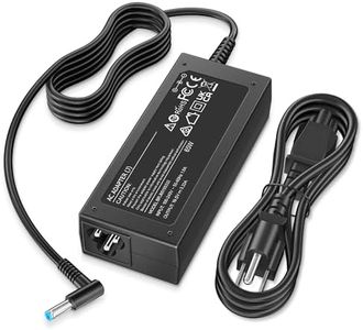 QXA Charger Replacement for HP Laptop 65W 45W Computer Charger Smart Blue Tip Power Adapter
