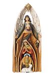 Holy Family Nativity Scene Christmas Nesting Figurine 4 Piece Set