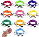 10Pcs Wrist Bells Multicolor Wrist 