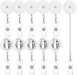 30 Pieces Retractable Badge Reels w