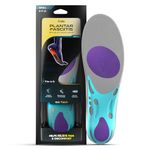 Frido Plantar Fasciitis Pain Relief Ortho Insoles | Orthopedic Arch Support Insoles For Men & Women | Trim-to-fit | For Foot Pain, Heel Pain, Standing & Walking Comfort, Small (5-9 UK)