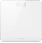 RENPHO Digital Bathroom Scale, Highly Accurate Core 1S Body Weight Scale with Lighted LED Display, Round Corner Design(11"/280mm, White)