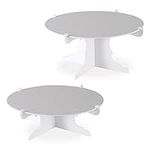 Beistle 2 Piece Durable Cake Stands