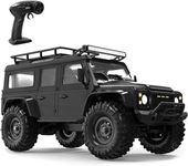 KIZJORYA RC Off-Road Truck, RC Car, Remote Control Car, Full Proportional 1/16 2.4GHz 4WD RC Truck, 15km/h RC Climbing Car RTR for Beginners