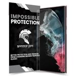 ArmourPro Screen Protector for Samsung Galaxy S22 Ultra 5G | Crystal Clear 4 Layer Nano Fiber Unbreakable Membrane, Case Friendly Full Edge to Edge Protection & Installation Kit