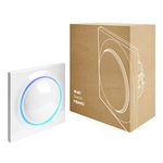 Fibaro Walli Switch / Z-Wave Plus flush-mounted relay switch, wireless on-off trigger, FGWDSEU-221, White