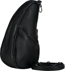 AmeriBag Healthy Back Bag Leather 10" Baglett (Black)