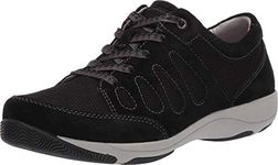 dansko Women's Heather Sneakers - Womens Shoes, Comfort, Support, Black, 5.5-6