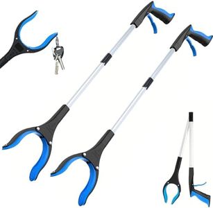 Grabber Reacher Tool 2-Pack ，83cm Grabber， with 360° Rotating Jaw & Magnet，Grabber Tool for Elderly, Mobility Aid Reaching Assist Tool for Trash Pick Up, Litter Picker, Arm Extension