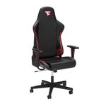 RESPAWN, Black/Red 110 Faze Clan Gaming Chair with Lumbar Support, Recline/Tilt Tension Controls, 275lb Max Weight, with Wheels for Computer/Desk/Office