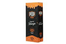 Pop Cones- Cones with a Flavor Burst ( Wraps, Papers, Cones) (Mango-400 Pack, 1 1/4), Red, Yellow, Blue, Orange