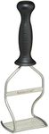 KitchenCraft Stainless Steel Potato Masher with Ergonomic Handle, 27 cm
