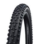 SCHWALBE - Ice Spiker Pro Studded Winter Tubeless Folding Bike Tire | 29 x 2.25 | Performance Line, RaceGuard, Double Defense | 402 Aluminum Studs | Black